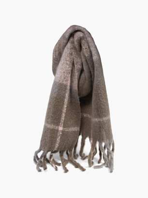 PIECES Scarf Brown