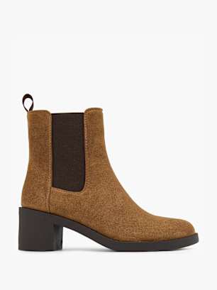 Graceland Stivaletto chelsea con tacco Marrone