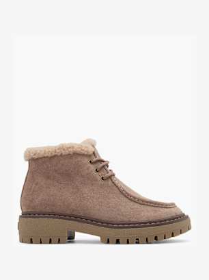 Graceland Lace-up boot Taupe
