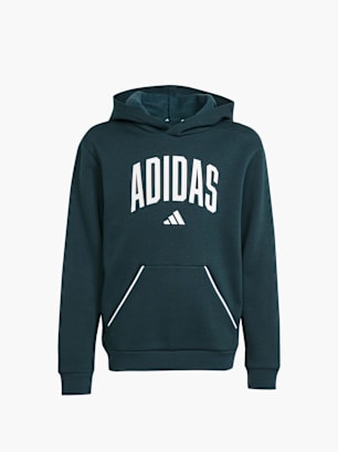 adidas Hoodie Dunkelgrün