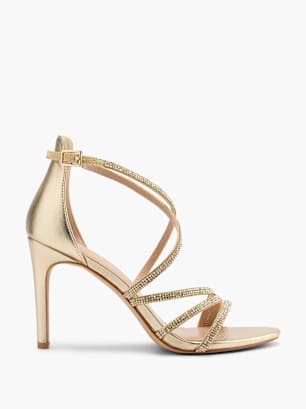 Catwalk Sandale sa petom Zlatna