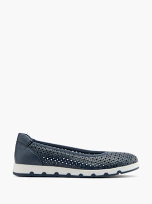 Easy Street Ballerines Bleu