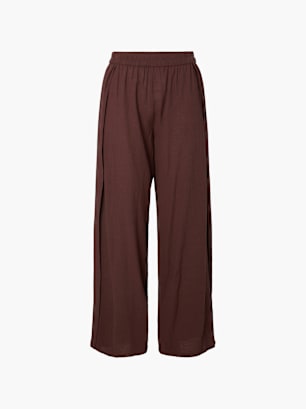 PIECES Stoffhose Bordeaux