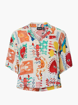 PIECES Bluse Orange