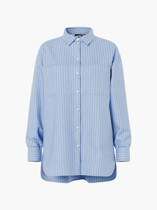 PIECES Bluse Blau