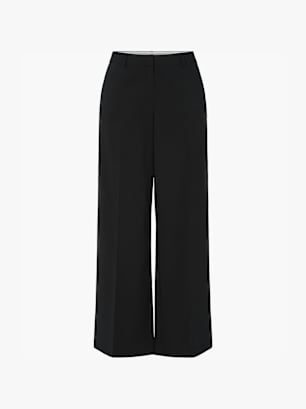 PIECES Pantalon en tissu Noir