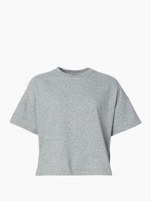 PIECES T-Shirt Grau