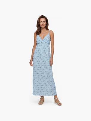 PIECES Kleid Hellblau