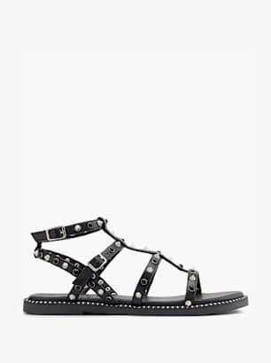 Catwalk Sandale Schwarz