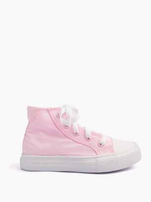 Converse High top trainer light pink