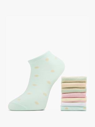 Cosy Nature Sneaker-Socken Gelb