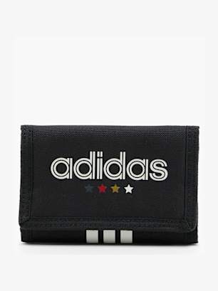 adidas Geldbörse Schwarz