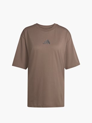 adidas T-Shirt Braun