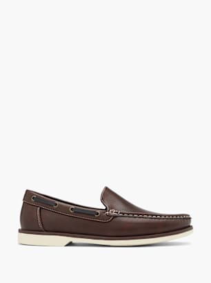 AM SHOE Mokkasin Brun