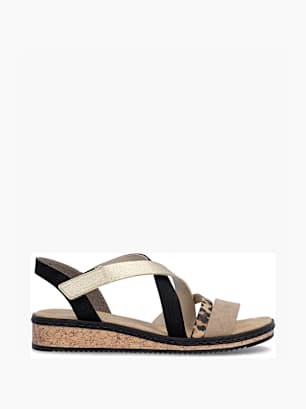 Rieker Heeled sandal Beige