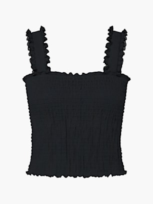 PIECES Top Schwarz