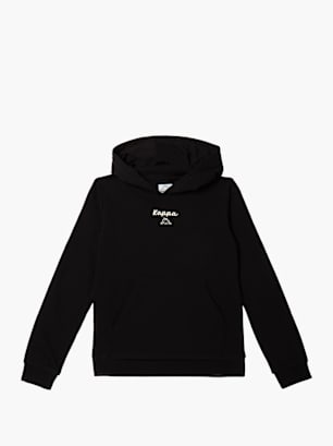 Kappa Sweat à capuche Noir