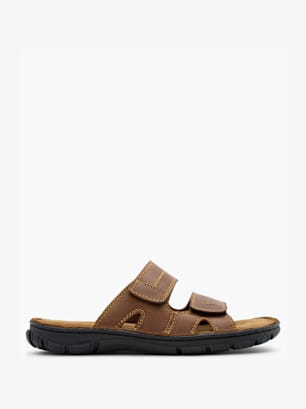 AM SHOE Footbed sandal Brown