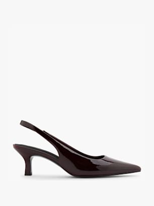Catwalk Slingback salonke Bordo