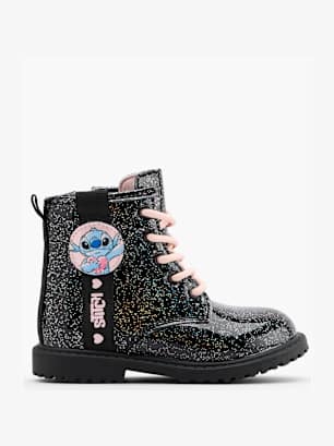 Lilo & Stitch Lace-up boot Black