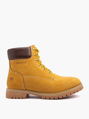 Wrangler Lace-up boot camel
