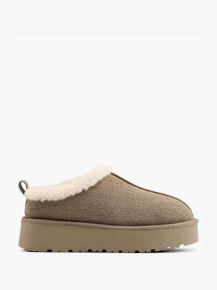 Graceland Closed toe mule Khaki