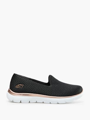 Skechers Bağcıksız Ayakkabı Siyah