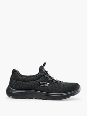 Skechers Bağcıksız Ayakkabı Siyah