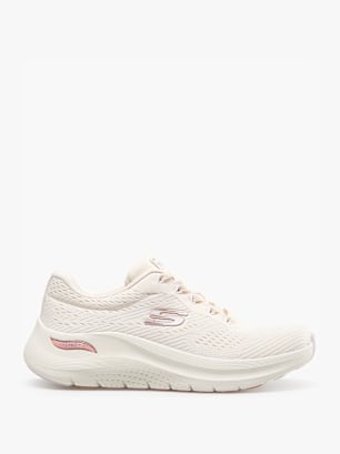 Skechers Bağcıksız Ayakkabı Krem
