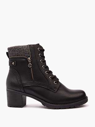 Relife Laced ankle boot Black