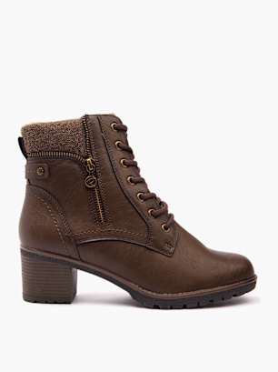 Relife Laced ankle boot Brown