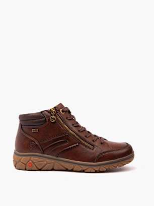 Relife High top trainer Cognac