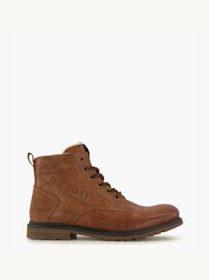 bugatti Lace-up boot Cognac