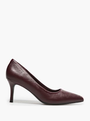 Catwalk Topuklu Ayakkabı Bordo