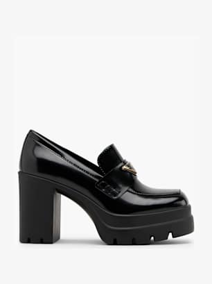 Buffalo Block heel Black