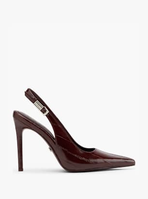 Buffalo Slingback heel Burgundy