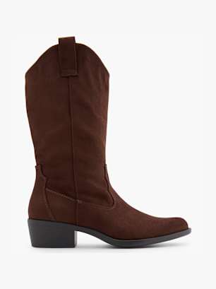 Catwalk Kovbojská bota Hnědá