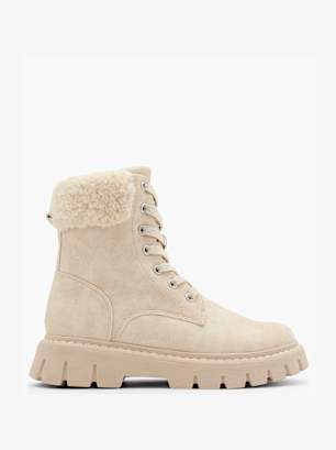 Graceland Lace-up boot Cream