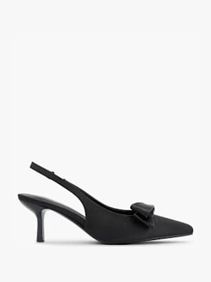 Catwalk Slingback salonke Crna