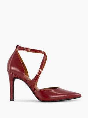Graceland Strapped heel Burgundy