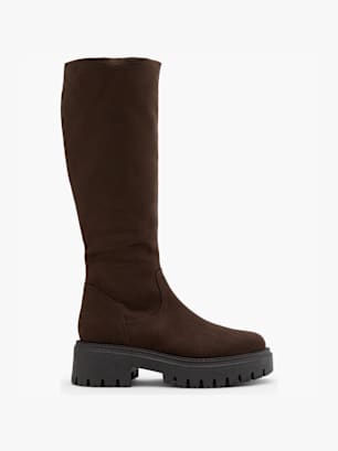 Graceland Knee high boot brown