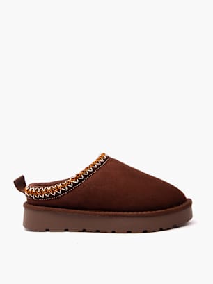 Graceland Closed toe mule Brown