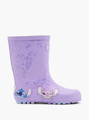 Stitch Wellies purple
