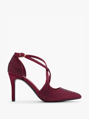 Catwalk Strapped heel Bordeaux