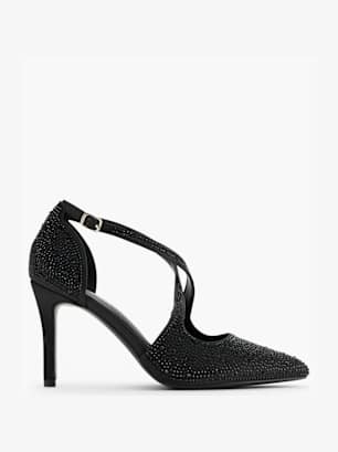 Catwalk Strapped heel Black