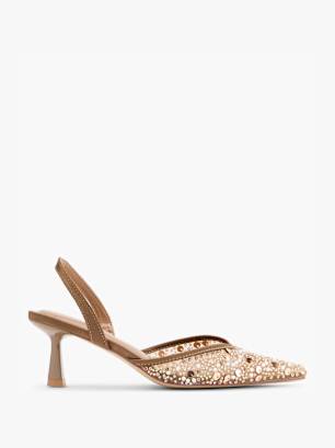 Catwalk Slingback heel Brown