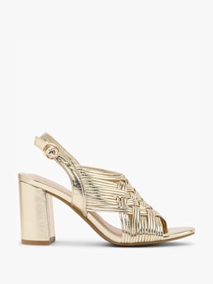 Claudia Ghizzani Sandalette Gold