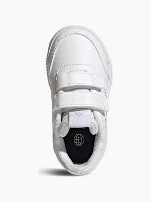 adidas Tensaur Hook and Loop Schuh Weiß