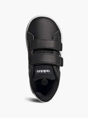 adidas Grand Court Lifestyle Hook and Loop Schuh Schwarz