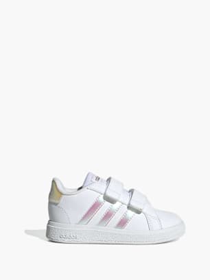 adidas Grand Court Lifestyle Court Hook and Loop Schuh Weiß
